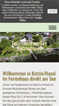 Mobile Screenshot of ferienhaus-ketzin.de